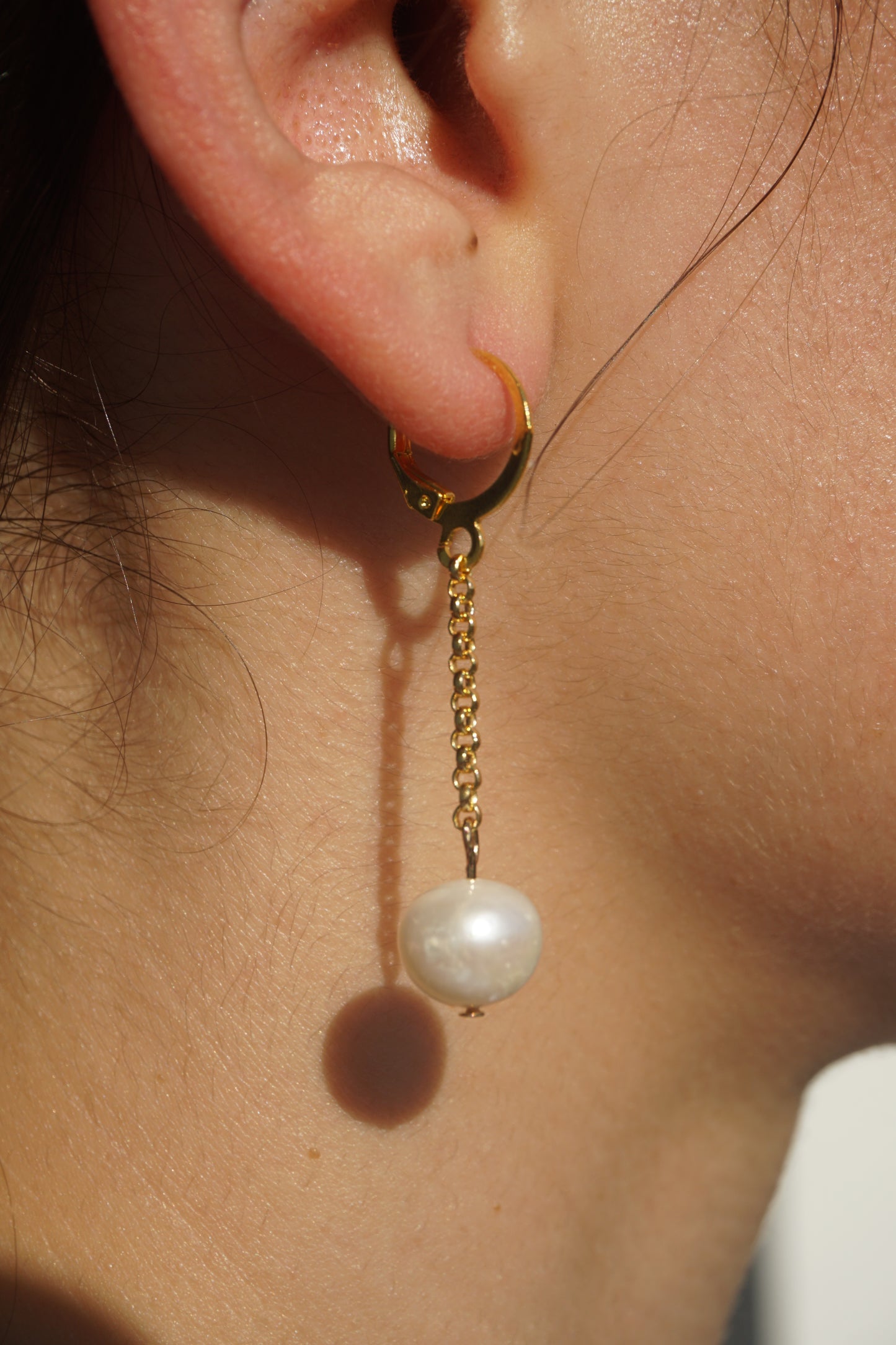 Drop of Pearl Earrings